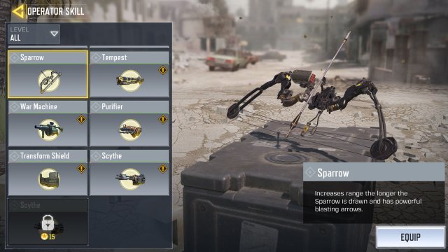 Call of Duty Mobile Sparrow Operator Skill How to Unlock