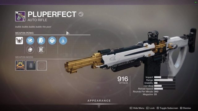 Destiny 2 Pluperfect