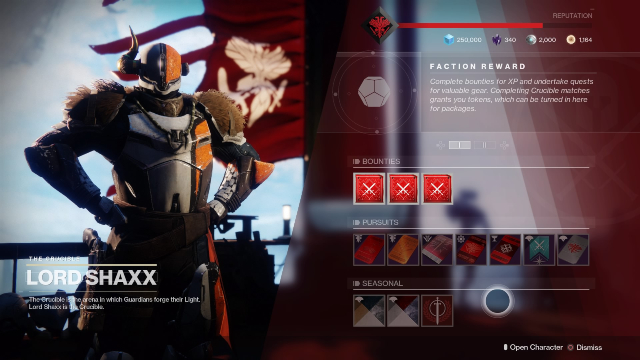 Destiny 2 why reset crucible valor rank