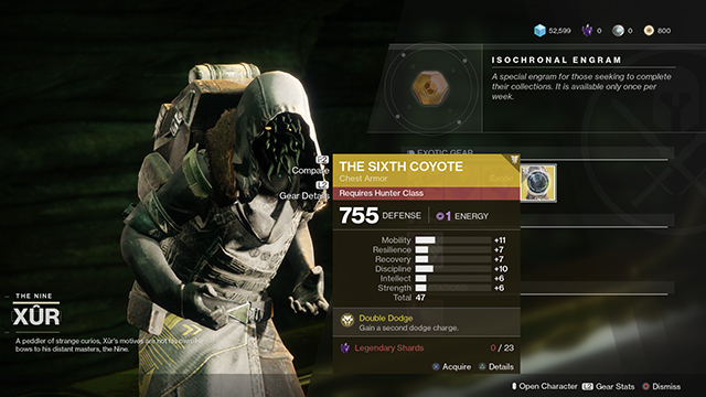 xur today