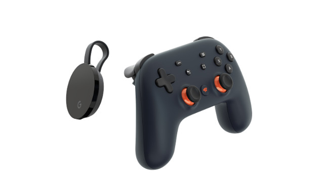 Stadia Games and Entertainment Controller