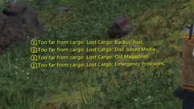 Death Stranding Too Far From Cargo
