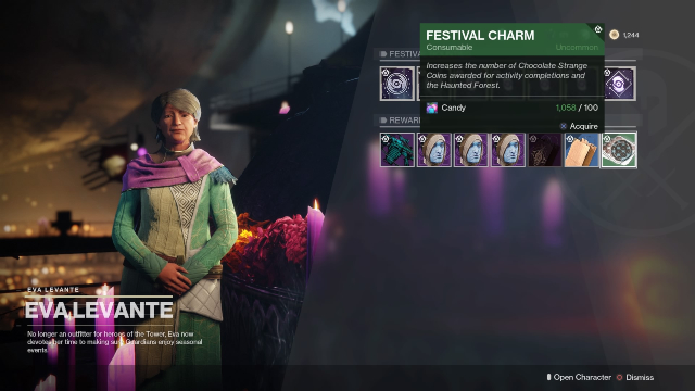 destiny 2 festival charm consumable