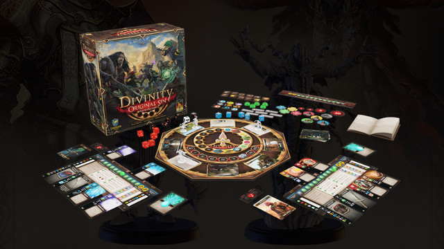 Divinity: Original Sin board game box contents