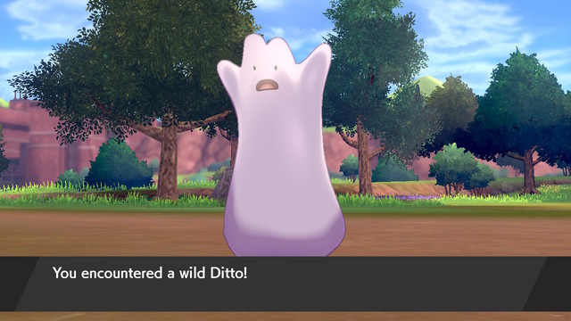 Pokemon Sword and Shield Ditto location