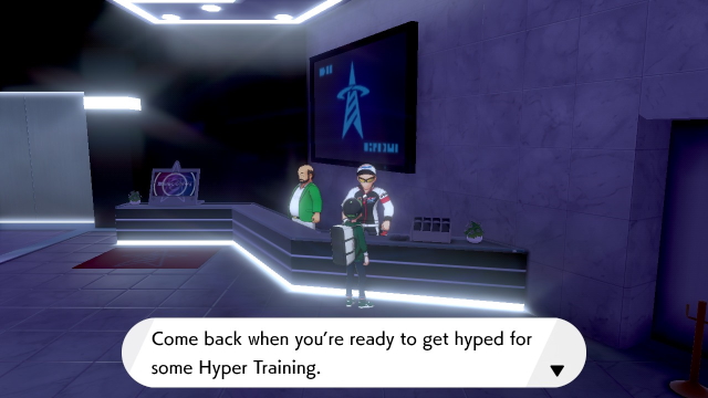 Pokemon Sword and Shield Hyper Training