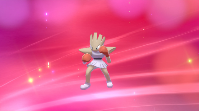 Pokemon Sword and Shield Tyrogue evolution hitmonchan