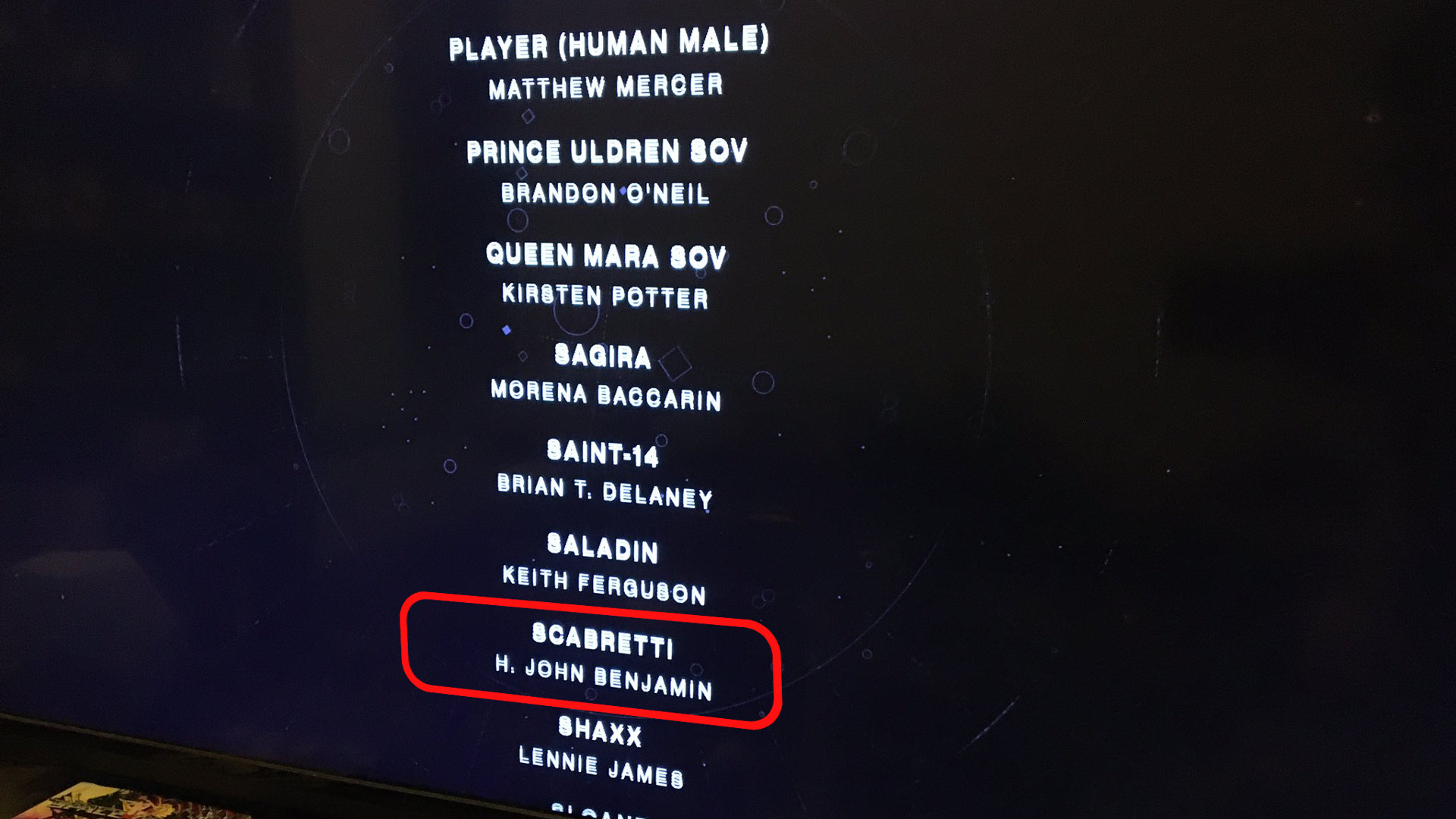 New Destiny 2 character H. John Benjamin