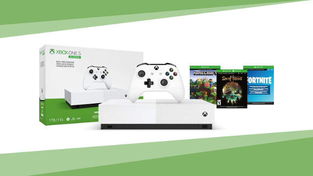 Xbox One S All-Digital sale cover