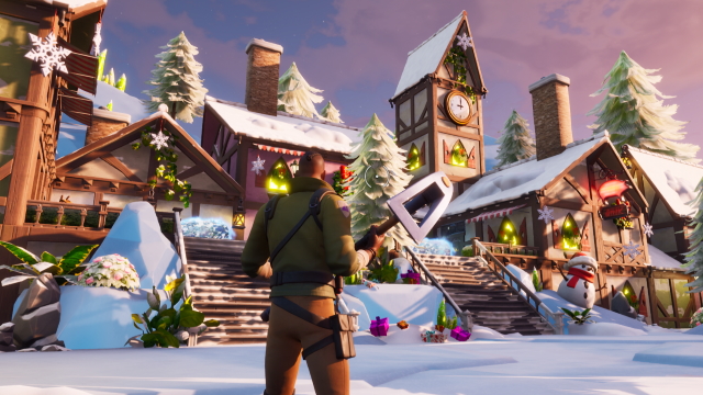 Fortnite Winterfest challenges