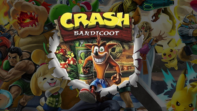 Super Smash Bros. Ultimate Crash Bandicoot cover