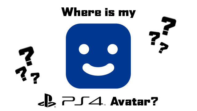 PS4 Avatar missing