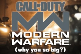 Why is Modern Warfare so big