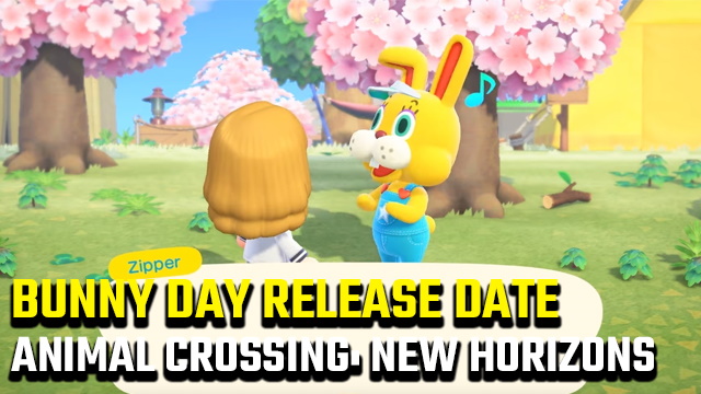 Animal Crossing: New Horizons Bunny Day release date