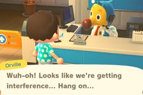 Animal Crossing New Horizons Wuh-oh! Looks Like we're getting interference