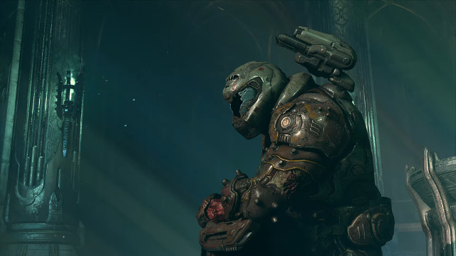 Doom Eternal Preload and Unlock Times kneeling