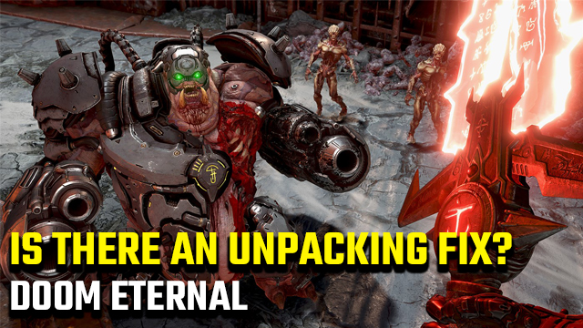 Doom Eternal unpacking