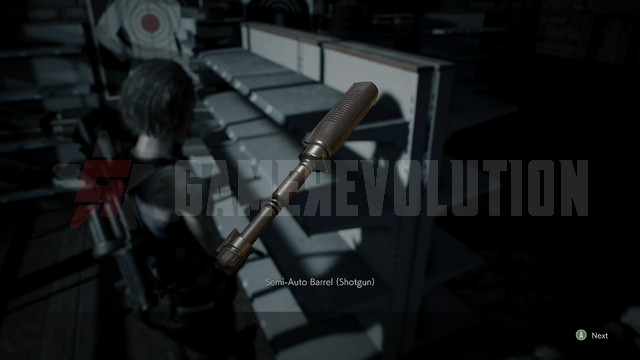 Resident Evil 3 Remake Semi-Auto Barrel Shotgun