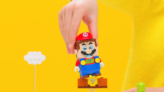 Super Mario LEGO sets smile