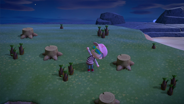 animal crossing new horizons bamboo trees