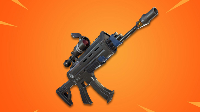 fortnite scoped assault rifle