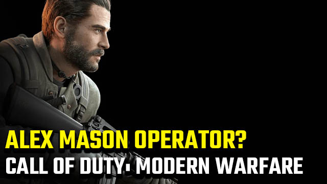 Alex Mason Modern Warfare Operator