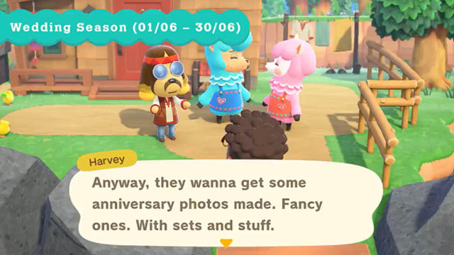 Animal Crossing: New Horizons Wedding Season