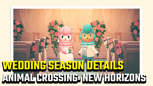 Animal Crossing: New Horizons Wedding Season