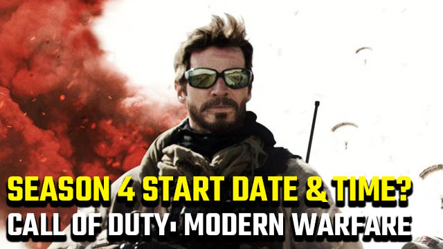 Call of Duty: Modern Warfare Season 4 start date