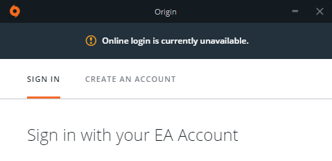 Origin Won't Go Online Error Fix