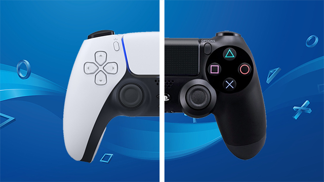 ps5 dualsense dualshock 4