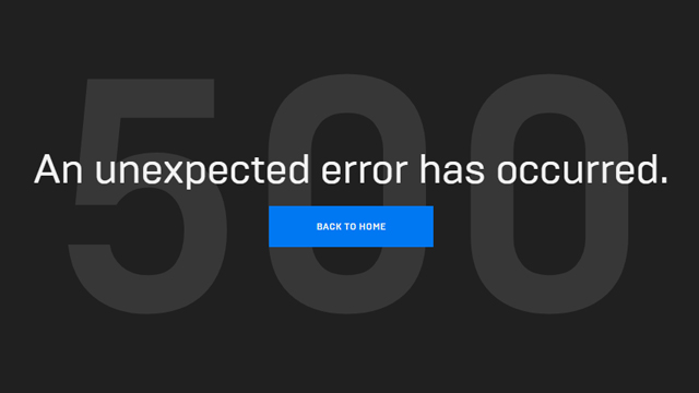 Epic Games Store 500 Error Fix