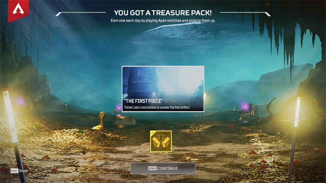 apex legends what do treasure packs do
