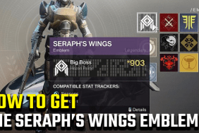 Destiny 2 Seraph's Wings Emblem Almighty Event Emblem