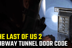 The Last of Us Subway Locked Door Code Panel