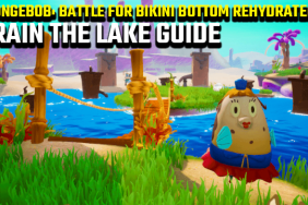 spongebob battle for bikini bottom rehydrated drain the lake