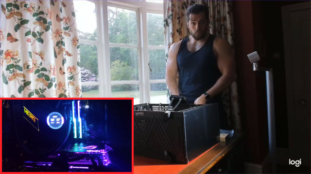 Henry Cavill PC build sexy