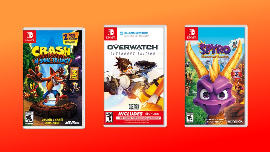 Nintendo eShop sale July 2020 Crash Overwatch Spyro