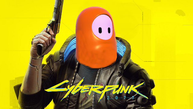 Fall Guys Cyberpunk 2077 crossover The Witcher 3 rats