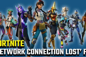 Fortnite 'Network Connection Lost' error fix