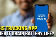 Does the NHS app drain battery life?