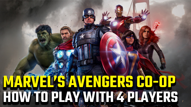 how to play 4-player co-op in Marvel's Avengers