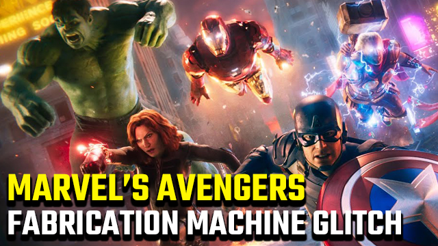 Marvel's Avengers fabrication machine glitch