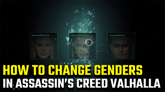 How to switch genders in Assassin's Creed Valhalla