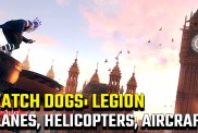 Are there planes, helicopters, and other aircraft in Watch Dogs Legion