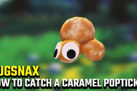 BUGSNAX how to catch caramel poptick