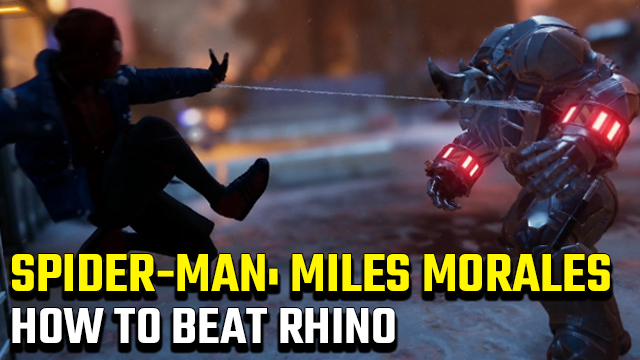 Spider-Man: Miles Morales Rhino Battle