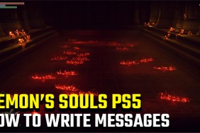 How to leave messages in Demon's Souls remake