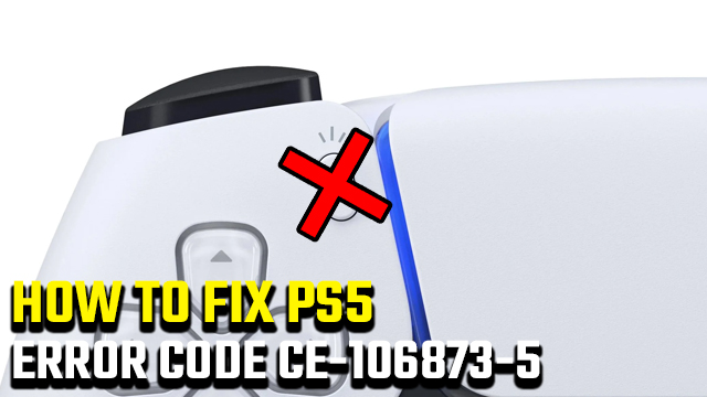PS5 CE-106873-5 Error Code Fix | Share button doesn't work