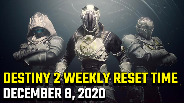 destiny 2 weekly reset time